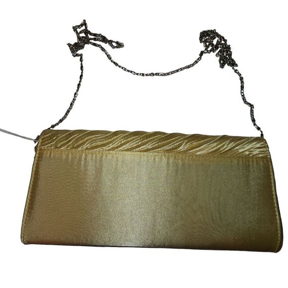 Ben Marc International Yellow Clutch Shoulder Bag Purse NWT - Picture 2 of 5